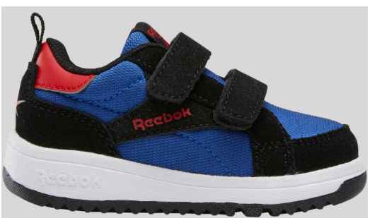 WEEBOK CLASP LOW -TODDLER  BLACK/BOUNDLESSBLUE/VECTORRED