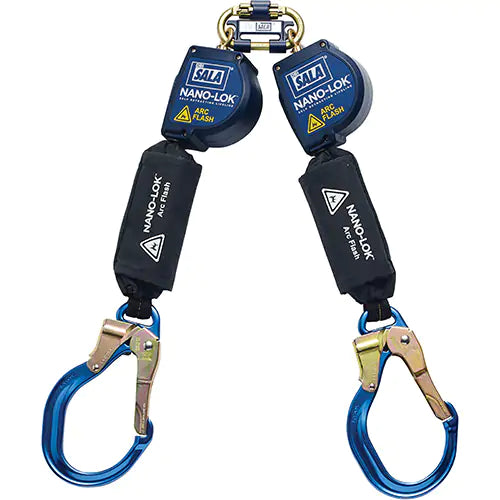 CORDAGE DE SÉCURITÉ AUTORÉTACTABLE NANO-LOK 8', SANGLES, PIVOTANT