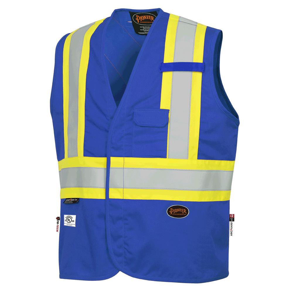 PIONEER Veste de sécurité HV FR bleu royal