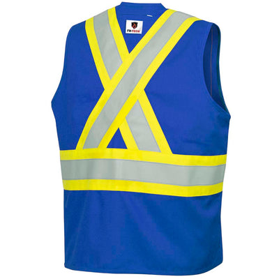 PIONEER Veste de sécurité HV FR bleu royal